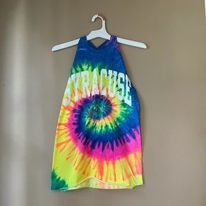 Syracuse braided tank dress
